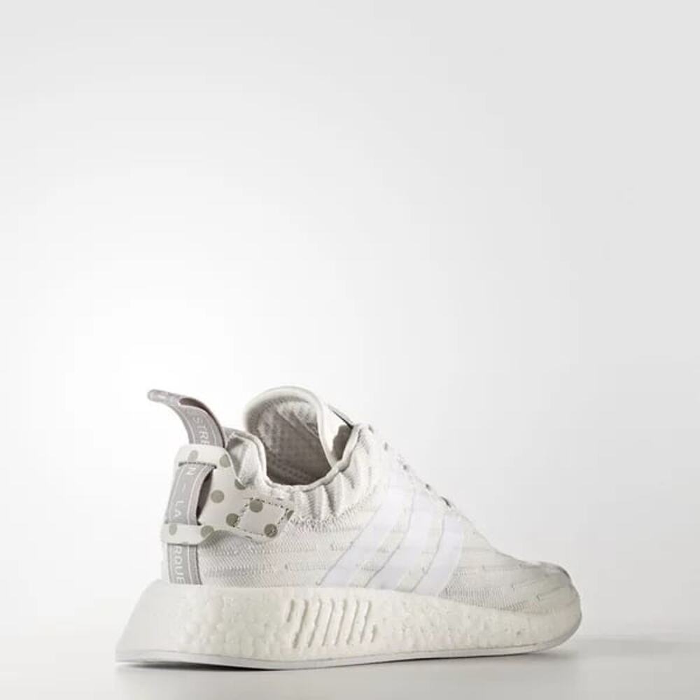 Adidas Women’s NMD R2 Primeknit White Running Shoes